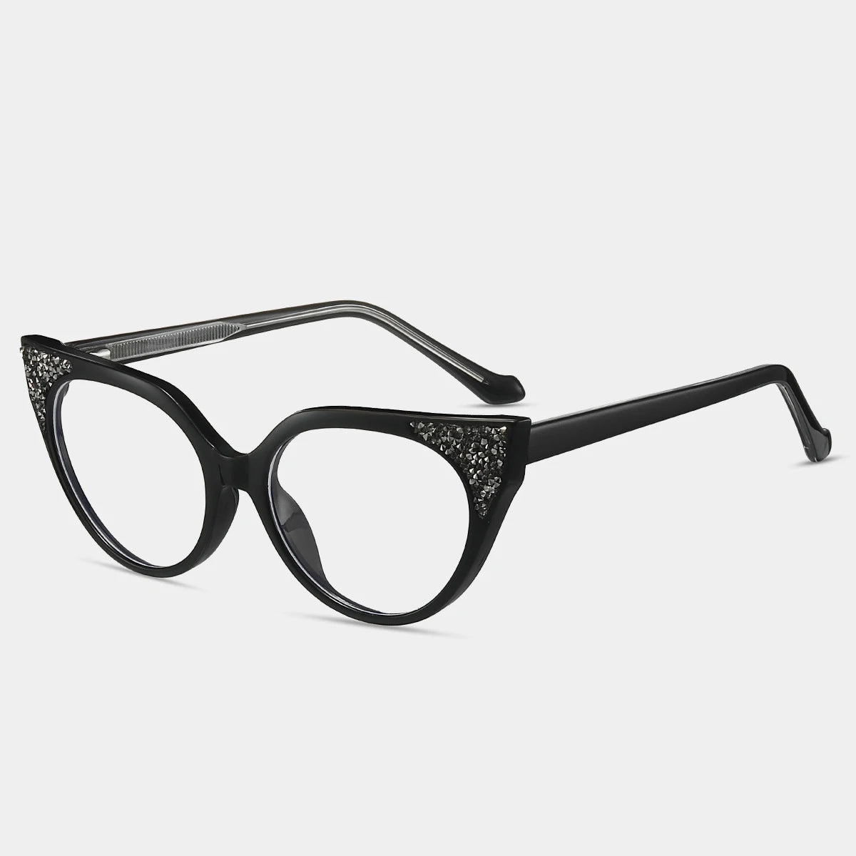All black rim reading glasses 