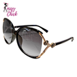 Stylish Flower Chain Design Sunglasses Sassy Chick Logo