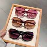 Collection of Stylish Flower Chain Design Sunglasses
