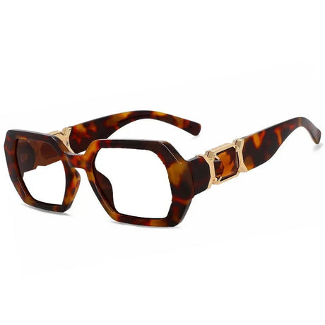 Stylish Square Anti-Reflective Eyewear leopard