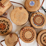 Collection of Summer Rattan Handmade Bag