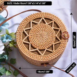 Star design Summer Rattan Handmade Bag