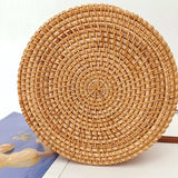 Summer Rattan Handmade Bag
