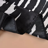 Black Summer Satin Square Scarf 90*90inch Multi-use Headscarf