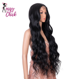 Super Long Body Wavy Heat Resistant Synthetic Lace Wigs Sassy Chick Logo