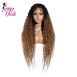 Super Long Curly Synthetic Lace Front Wigs 34 Inch Sassy Chick Logo