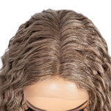 Super Long Curly Synthetic Lace Front Wigs 34 Inch