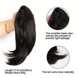 Synthetic 12Inch Ponytail Clip In Hair Extension