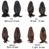 Synthetic 12Inch Ponytail Clip In Hair Extension