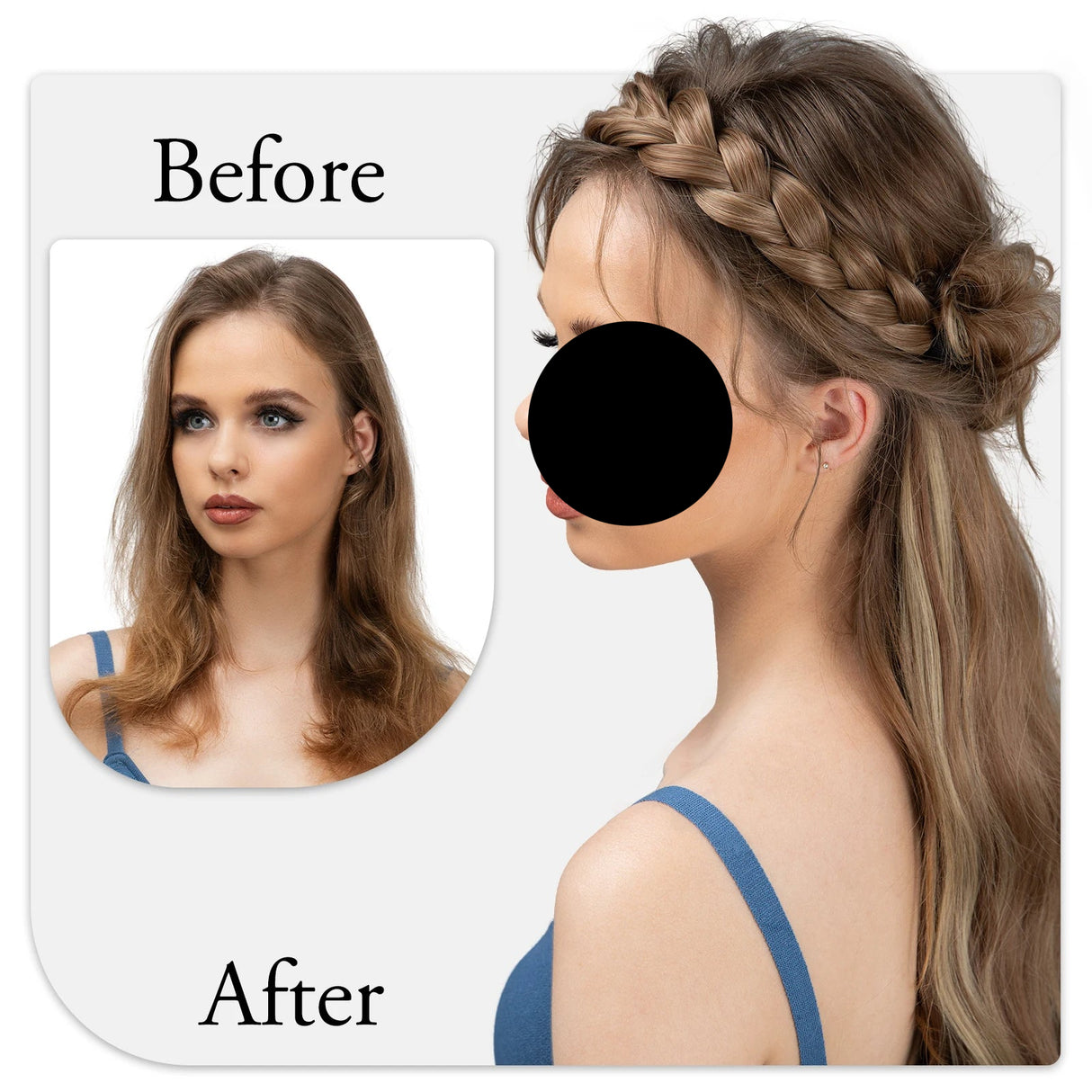 Synthetic Fishtail Braid Hairband Bohemian Style