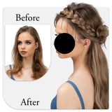 Synthetic Fishtail Braid Hairband Bohemian Style