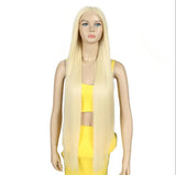 Synthetic Lace Front Wig 38 Inch Ombre Blonde blonde