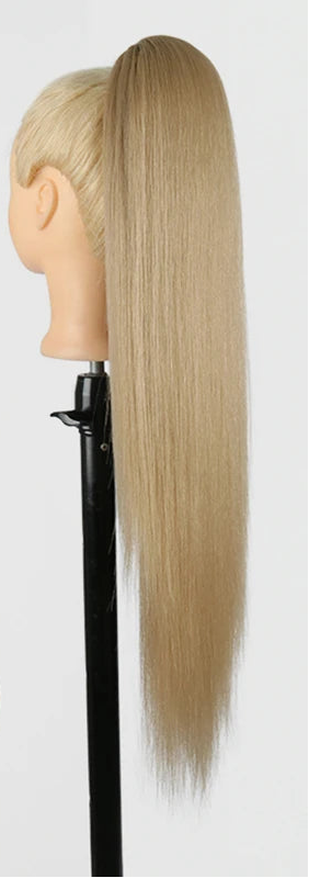 Synthetic Long Water Drawstring Curly Ponytails Hair Extension