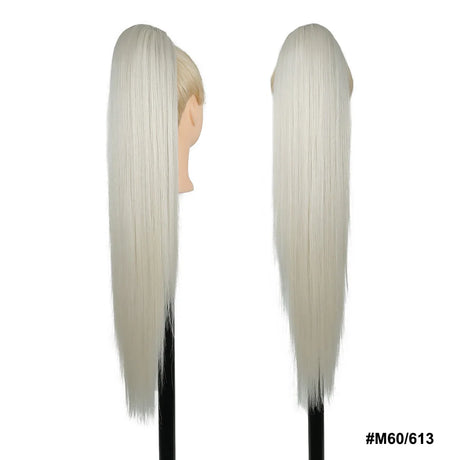 Synthetic Long Water Drawstring Curly Ponytails Hair Extension