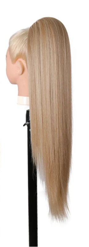 Synthetic Long Water Drawstring Curly Ponytails Hair Extension