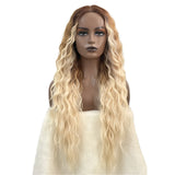 Synthetic Long Wavy Wig  brow/ beach blonde