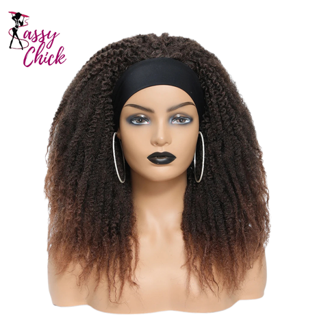 Synthetic Marley Braids Headband Wig Sassy Chick Logo