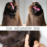 Synthetic No Clip Wave Hair Extensions