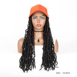 Synthetic Wig Extra Long Soft Braided With Baseball Cap