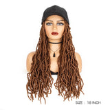 Synthetic Wig Extra Long Soft Braided With Baseball Cap