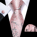 orange floral ties 
