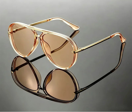 Trendy Candy Color Pilot Sunglasses