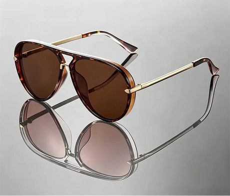 Trendy Candy Color Pilot Sunglasses