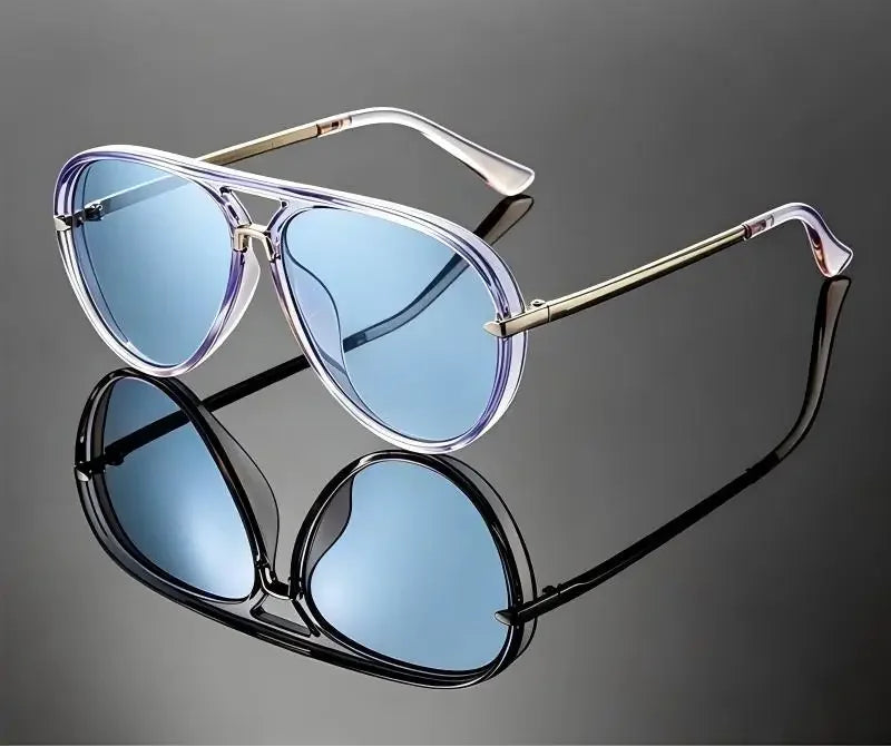 Trendy Candy Color Pilot Sunglasses