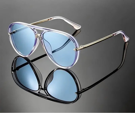 Trendy Candy Color Pilot Sunglasses