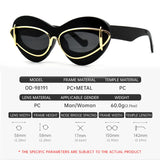 Trendy Driving Cat Eye Sunglasses