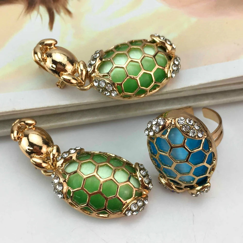 Earring and ring
