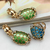 Earring and ring