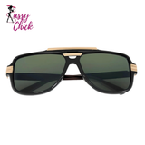 Trendy Oversized UV400 Protection Sunglasses Sassy Chick Logo