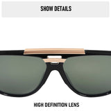 Trendy Oversized UV400 Protection Sunglasses