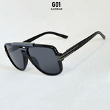 Trendy Oversized UV400 Protection Sunglasses