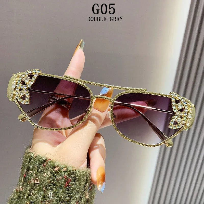Trendy Round Butterfly Fashion Sunglasses