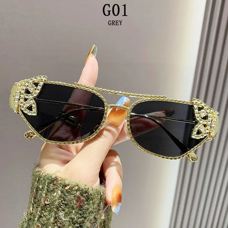 Trendy Round Butterfly Fashion Sunglasses