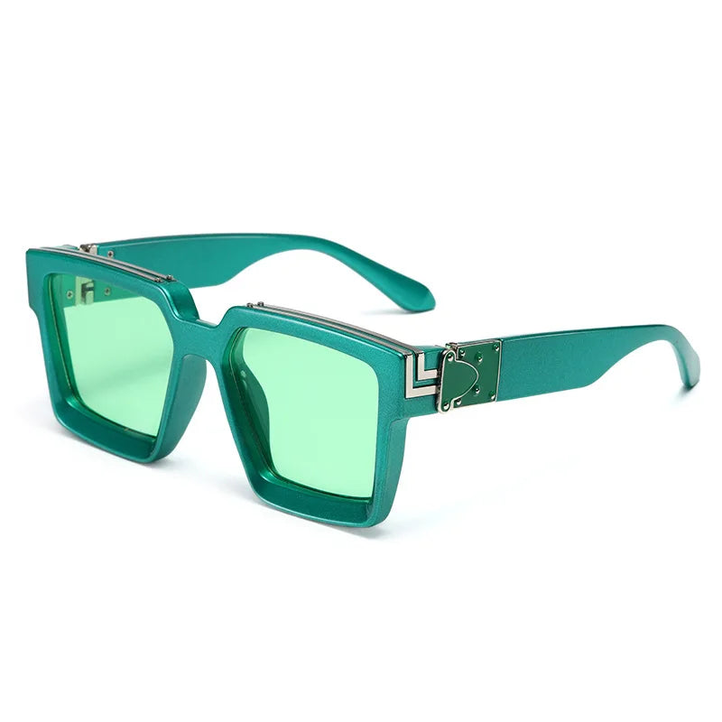 Green Trendy UV Anti-ultraviolet Sunglasses
