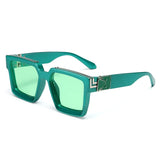 Green Trendy UV Anti-ultraviolet Sunglasses
