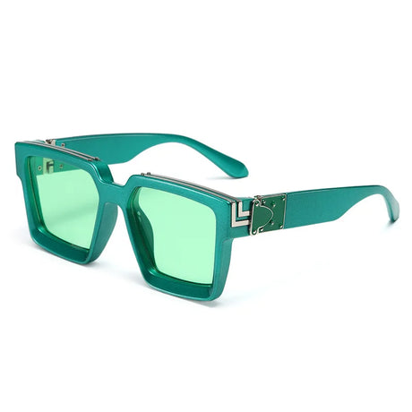 Green Trendy UV Anti-ultraviolet Sunglasses