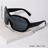 Size of Trendy Unique Round Shaped Sunglasses