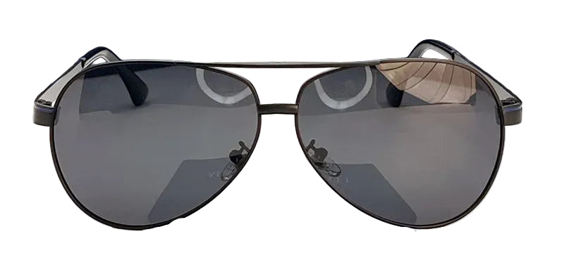 Black UV400 Polarized Drive Sunglasses