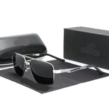 UV Blocking  HD Polarized Aluminum Driving Sunglasses