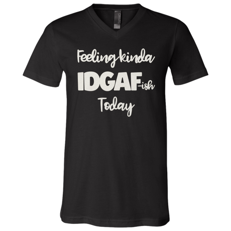 Black Unisex Feeling IDGAF