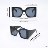 Size of Versatile Stylish Casual Face-Shaping Women's Sunglasses