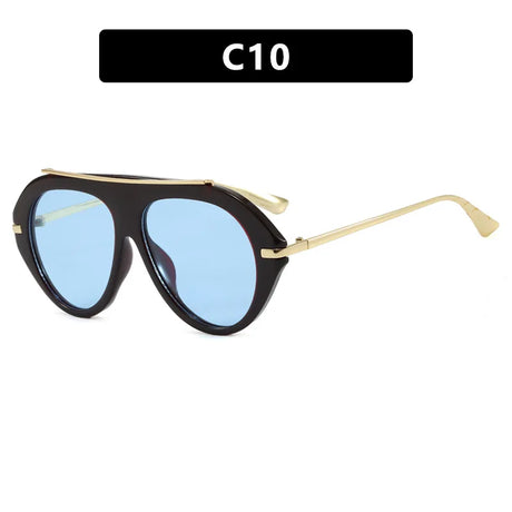 Vintage Big Size UV400 Sunglasses