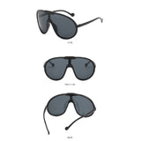 sides of Vintage Brand Oversized Pilot Sunglasses