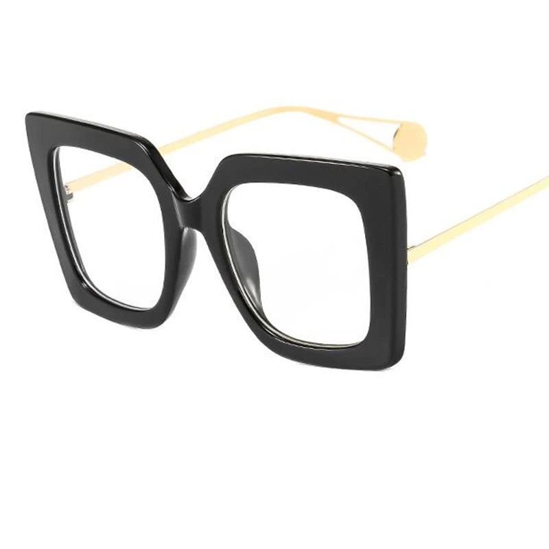 black square glasses