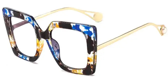 square glasses mix color