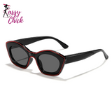 Vintage Cat Eye Female Eyewear Sassy Chick Logo